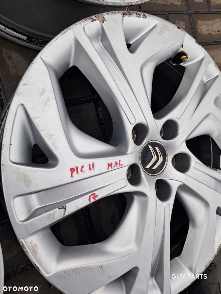 citroen c4 picasso ii felgi aluminiowe 17" koła 205/55/17 9677090177 - 9