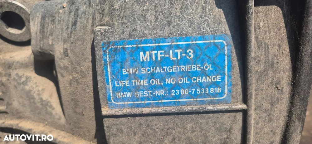 Cutie de viteze manuala 6 trepte cu start stop 2.0d N47D20A 1069401105 BMW Seria 3 E90 E91 E92 E93  2008 - 2013 6+1 - 8