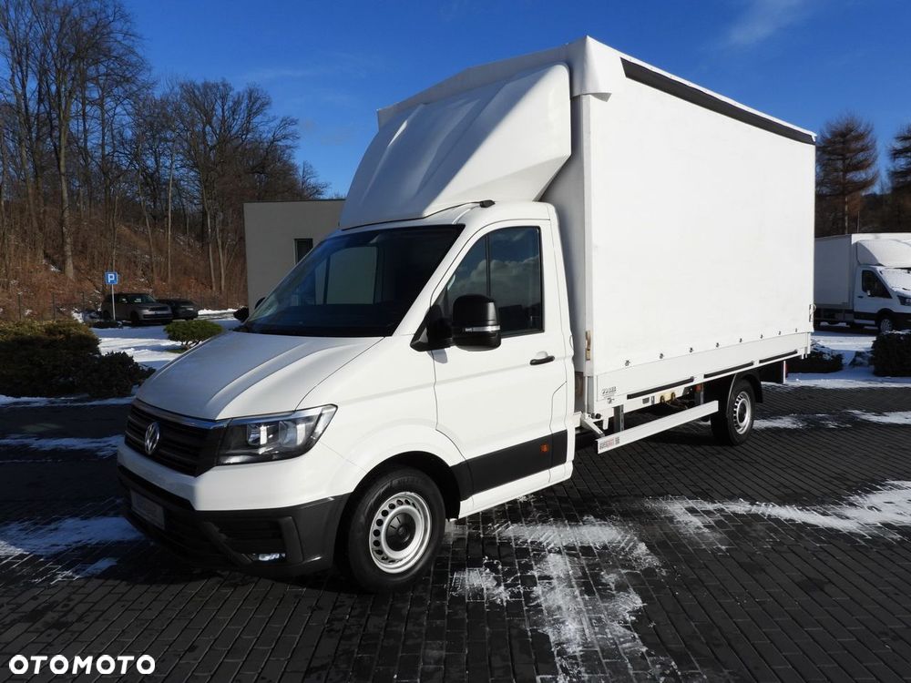 Volkswagen CRAFTER PLANDEKA 8 PALET TEMPOMAT KLIMATYZACJA  180KM - 19