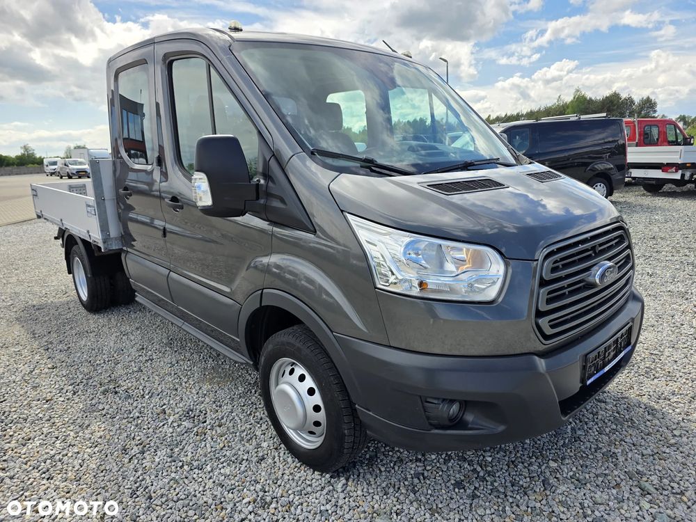 Ford TRANSIT 2,0 TDCI 130 KONNA DOKA BRYGADÓWKA 7 OSOBOWA SKRZYNIA KLIMA 147T/KM PRZEBIEGU GWARANCJA BLIŻNIAKI DO 3,5T - 7