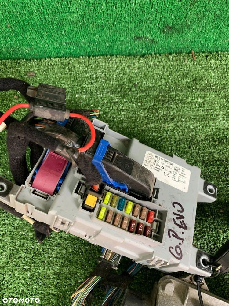 Sterownik Komputer Moduł stacyjka zestaw Fiat Grande Punto Evo 1.3 51862574 - 2
