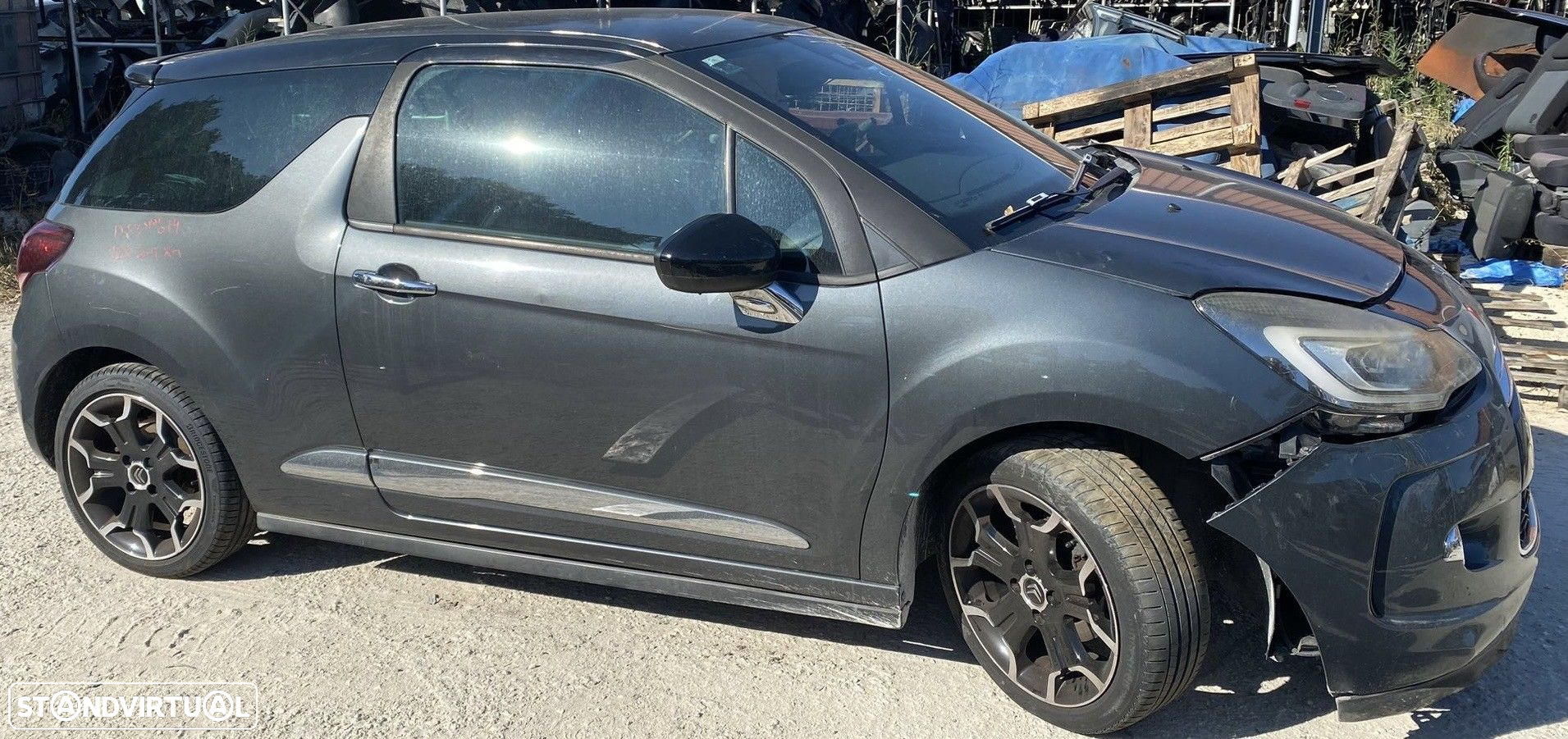Citroen DS3 1.6 HDI de 2014 disponível para peças - 2