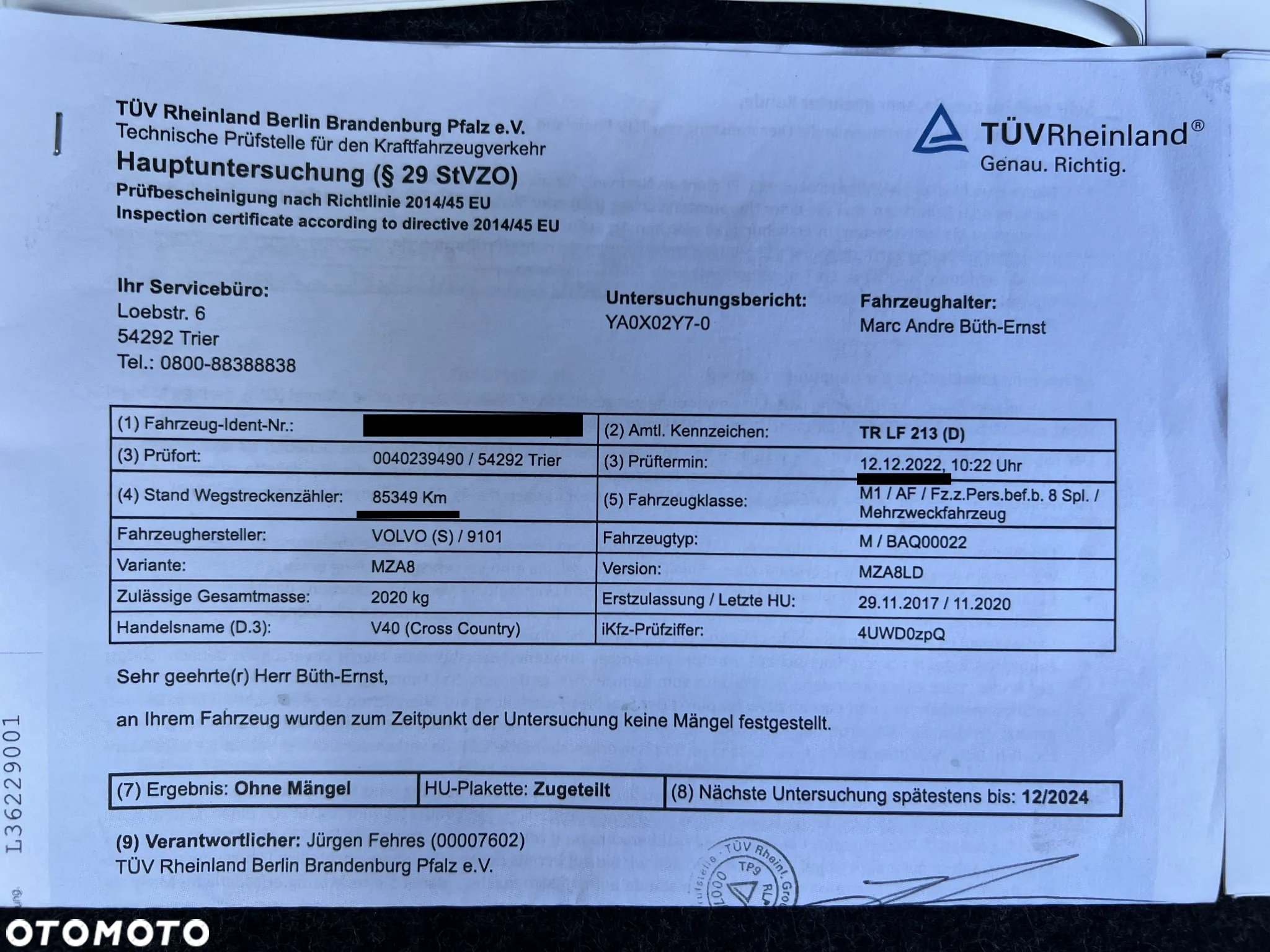 Volvo V40 Cross Country D4 Geartronic Momentum - 38