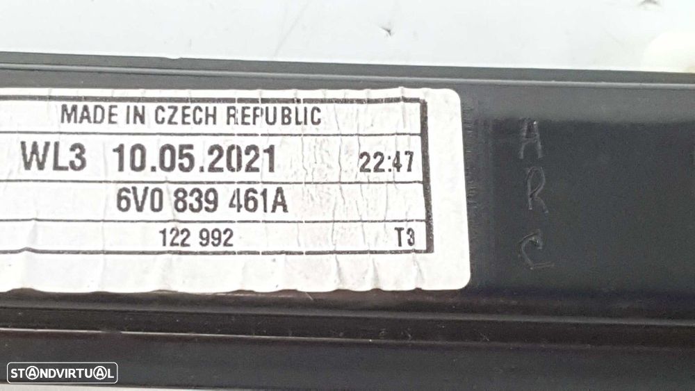 ELEVADOR TRASEIRO ESQUERDO SKODA FABIA LIKE - 5