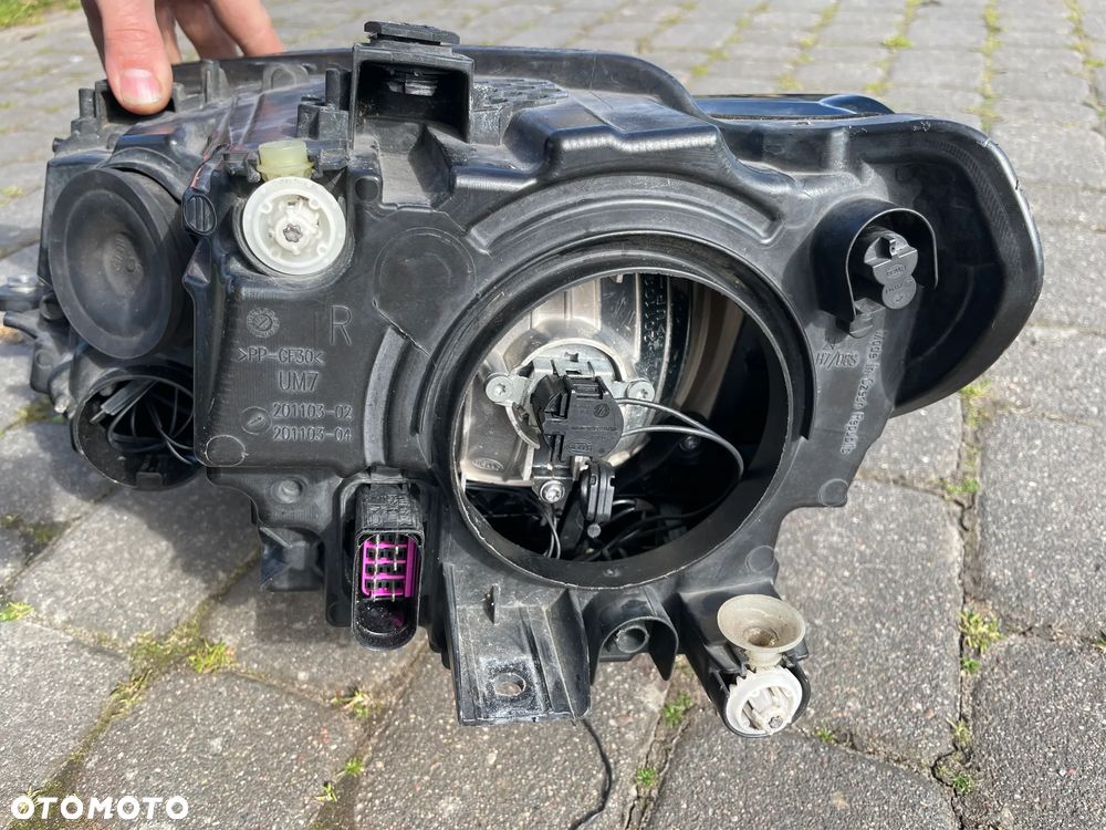 VW CADDY 15- 2K5 Reflektor Lampa prawa prawy przód kompletna - 6