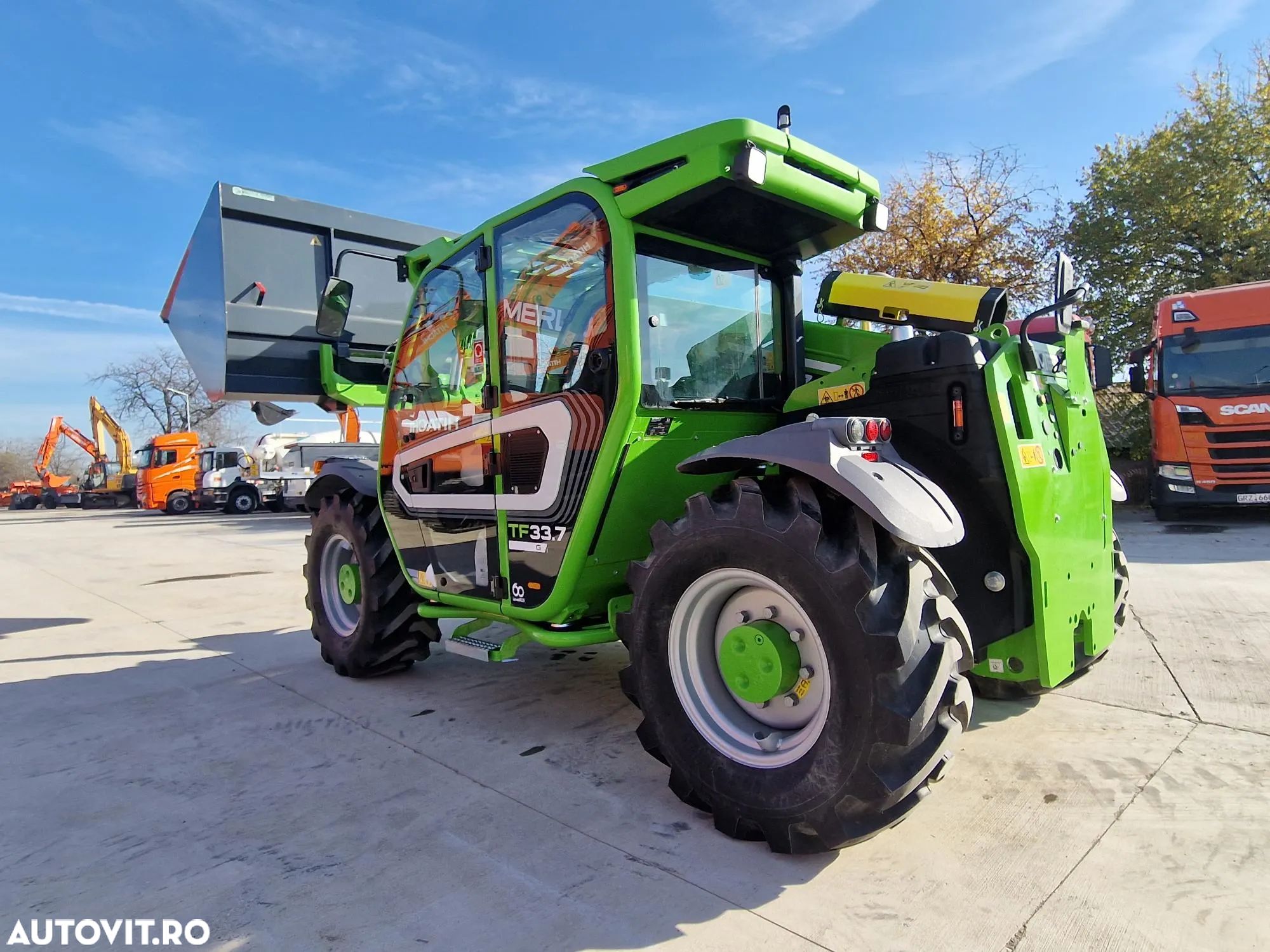 Merlo TF33.7,2024, 172h EX DEMO, Aer conditionat, Cupla rapida, furci, cupa 2,5mc, garantie 1 an, posibilitate leasing 5 ani, stare CA NOU, PROMOTIE 69900 EUR+Tva - 1