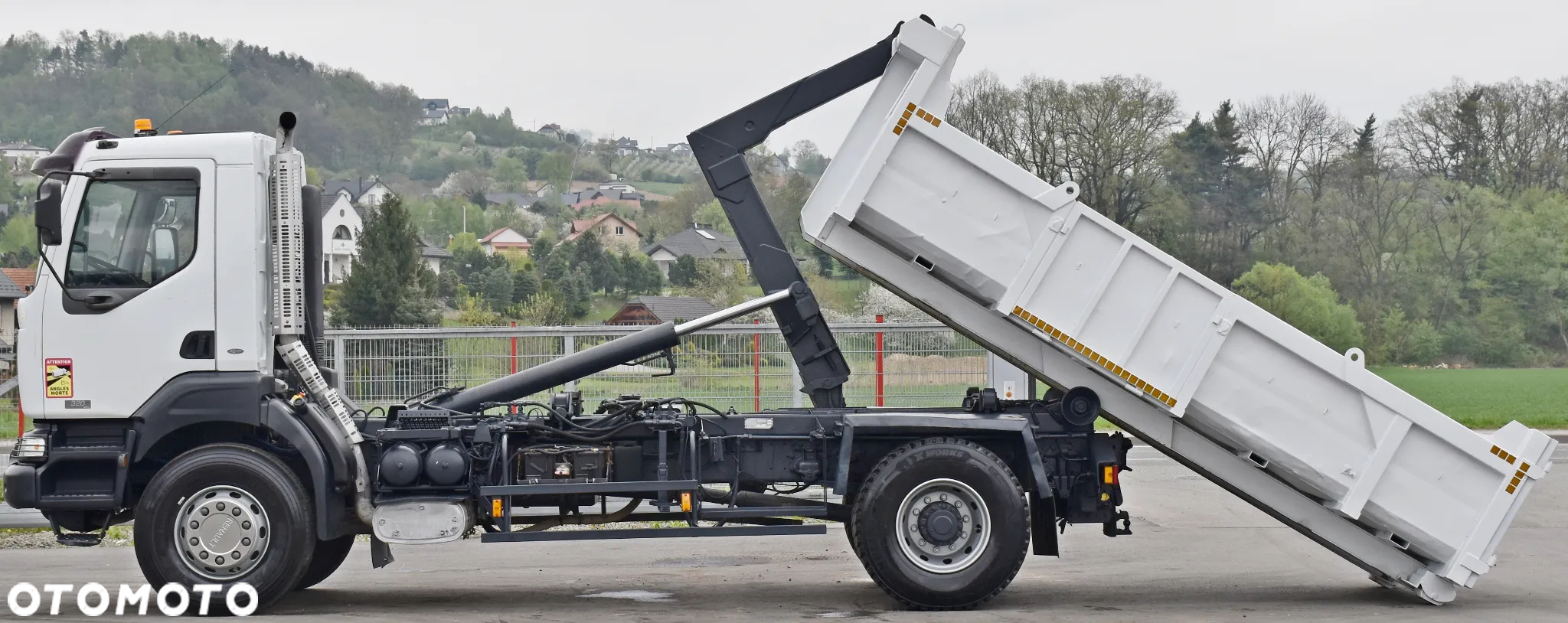 Renault KERAX 320 * Hakowiec + KONTENER * STAN BDB - 5