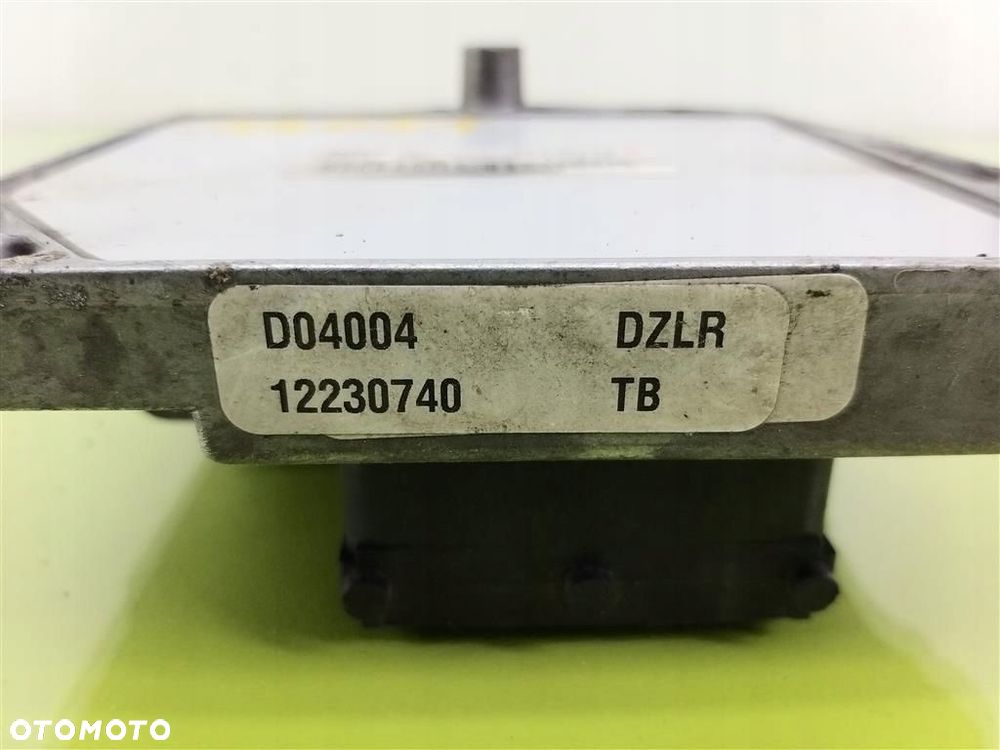 Komputer sterownik silnika Opel Astra III H 1.6B  2004-2009 DELPHI 12230740 - 3