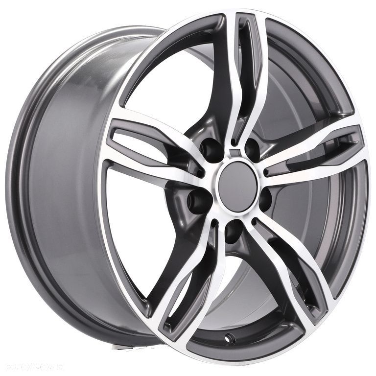 4x Felgi 17 m.in. do BMW 5 E39 E60 E61 6 E63 E64 F06 F12 F13 7 E38 E65 E66 F01 F02 - E492 (BK5728) - 8