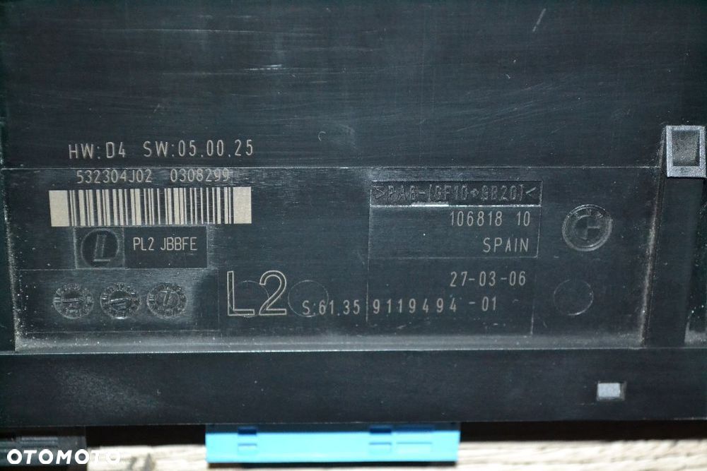 BMW E81 E82 E87 E88 E90 E92 MODUŁ KOMFORTU 9119494 - 3