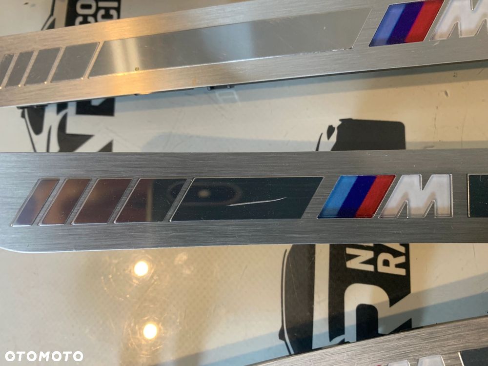 LISTWY NAKŁADKI PROGOWE BMW X5 G05 X5M F95 M-PAKIET LED KOMPLET - 7