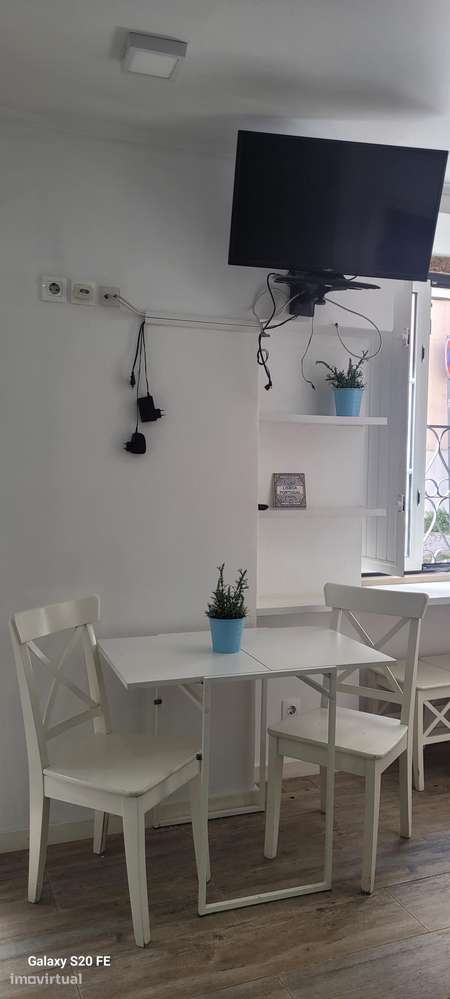 Apartamento T0 com ar condicionado em Lisboa, contrato longa duração - Grande imagem: 4/11