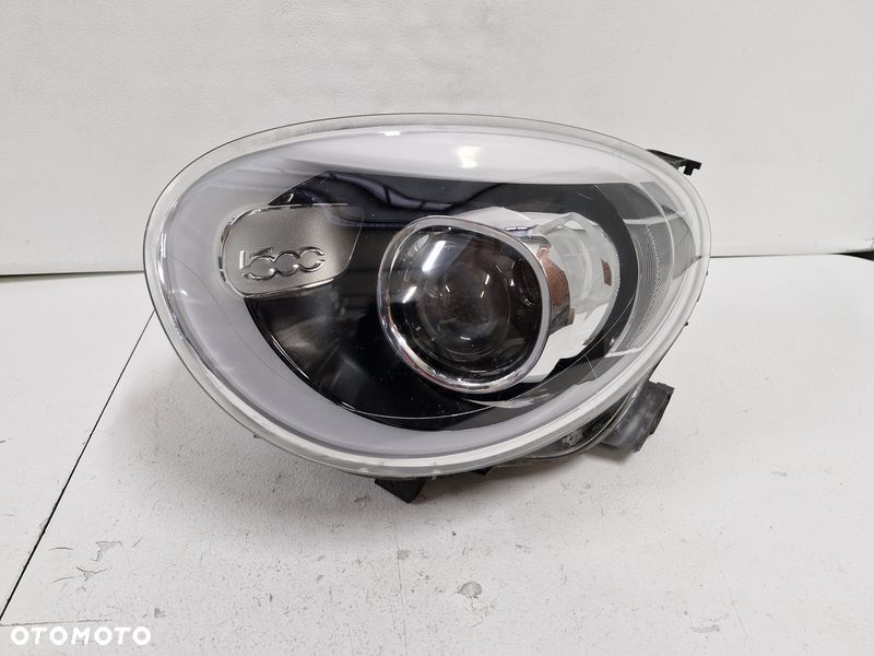 fiat 500x lampa reflektor lewy przód przednia xenon uk 0051978449 - 1