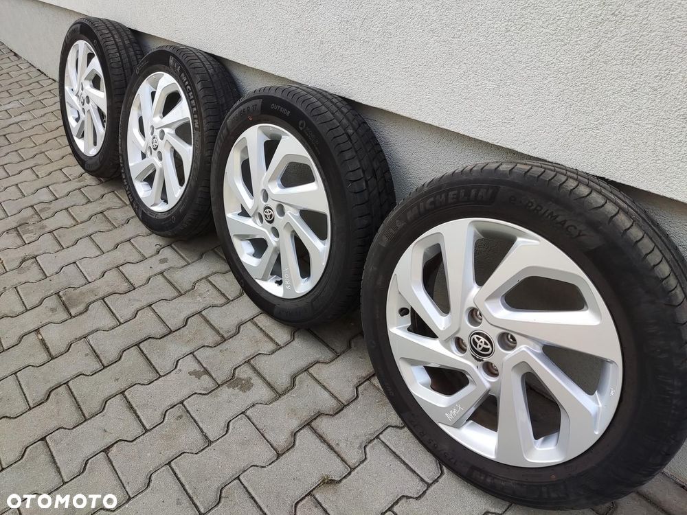 KOŁA OPONY FELGI ALUMINIOWE 17 TOYOTA AYGO X 2022-2025 4X100 5J ET40 - 8