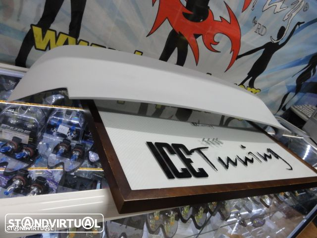 Aileron / lip / spoiler traseiro para Honda Civic 92-95 3 portas Spoon Look C/2anos de garantia - 9