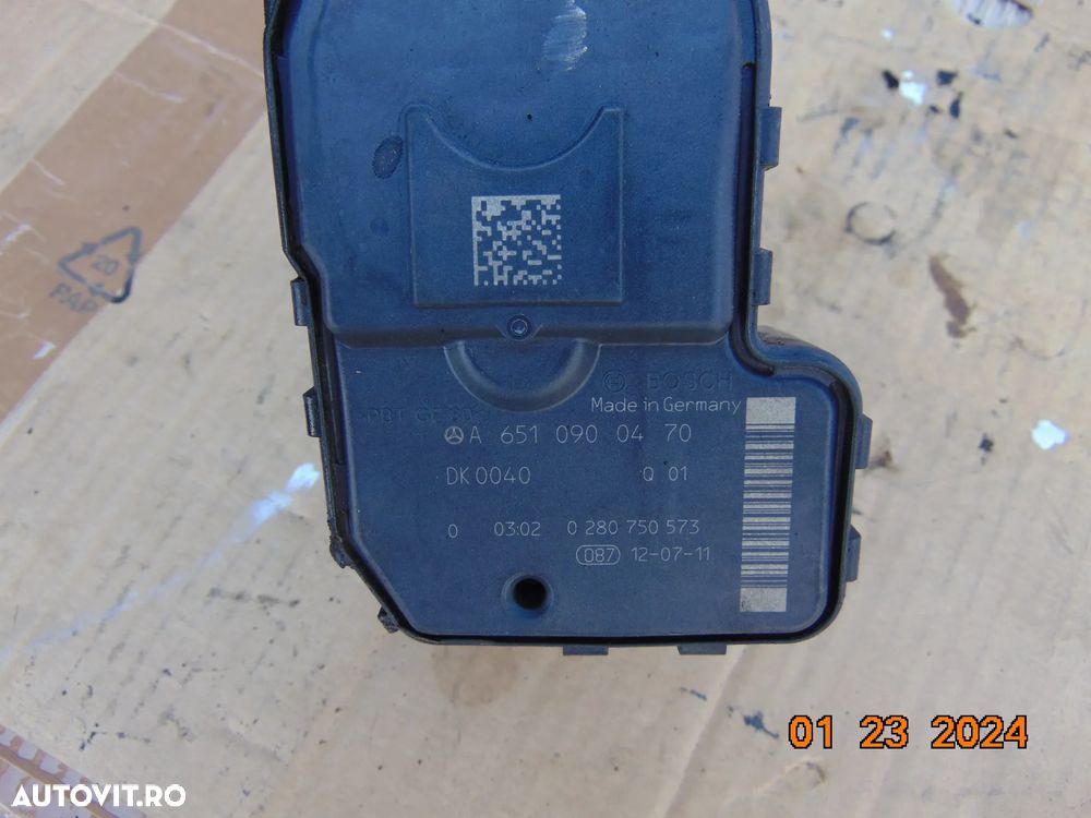 Clapeta acceleratie Mercedes 2.2 euro 5 sprinter w906 vito w639 w204 w212 viano glk w166 gle cod a - 2