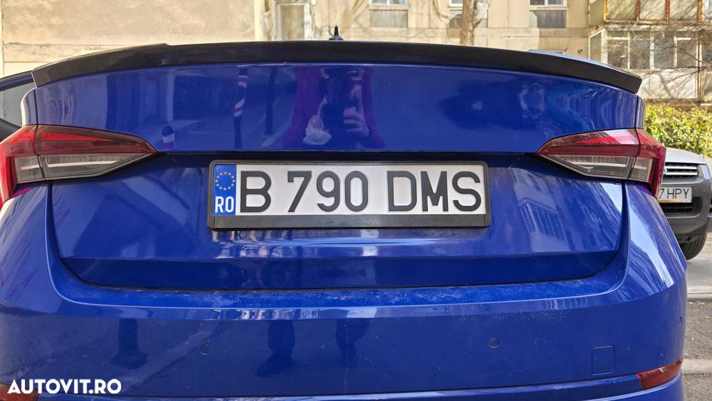 Eleron Lip Codita Portbagaj M4 Style Skoda Octavia MK4 2020+, Negru - 3