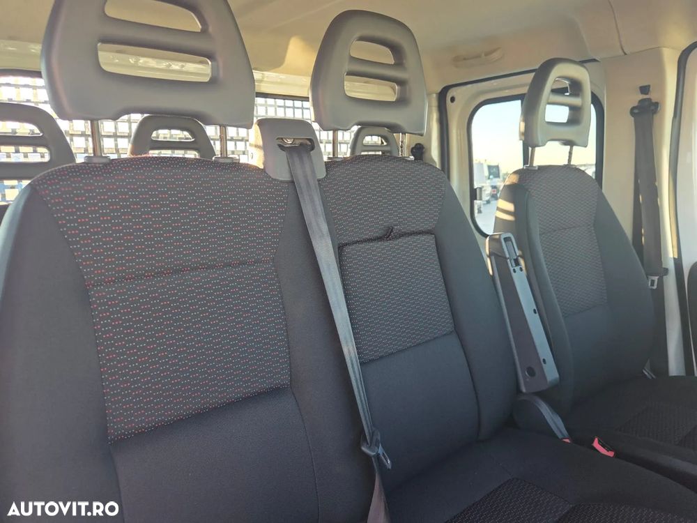 Peugeot Boxer Doka 7locuri+Bena L=3.30m - 16