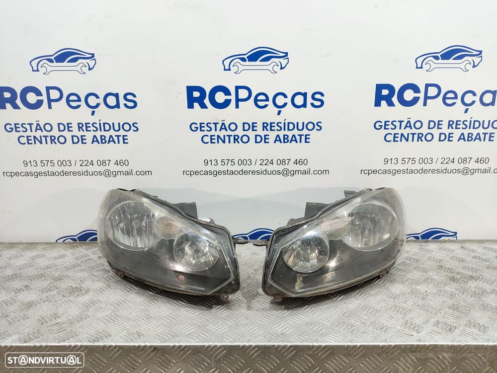 Oticas Farol Frente Frontal Direita Esquerda Original VW Volkswagen Golf 6 VI 5K 5K2941006 5K2941005 - 7