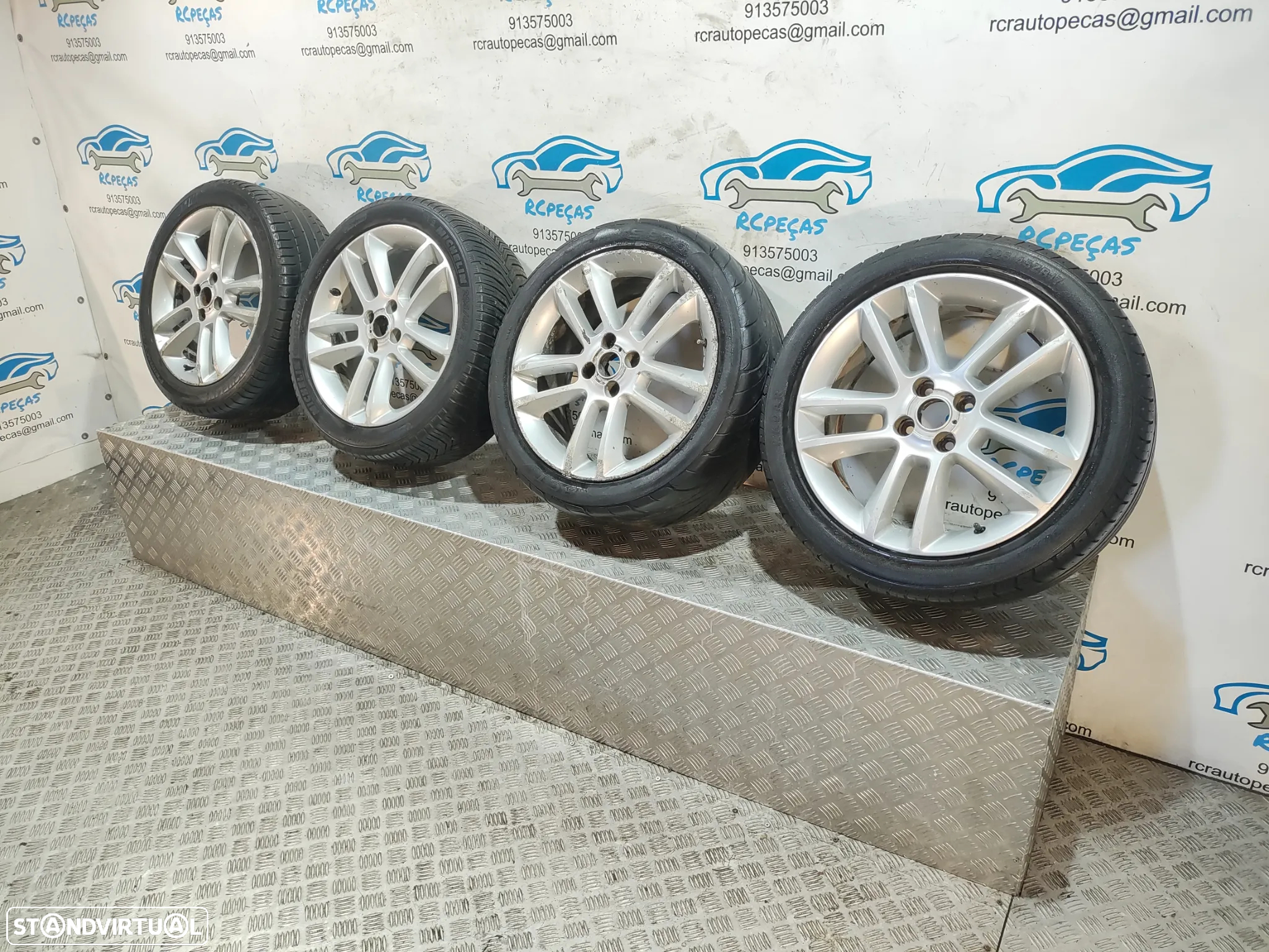 Conjunto Jantes 17 Ronal Originais Opel Corsa D S07 7J ET44 4x100 - 2