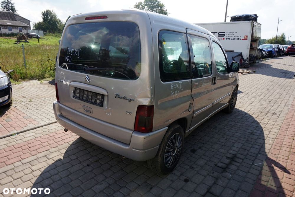 CITROEN BERLINGO I LIFT II M59 2005 KDDC 1.6 HDI DV6ATED4 90KM 20DM83 SREBRNY na części - 5
