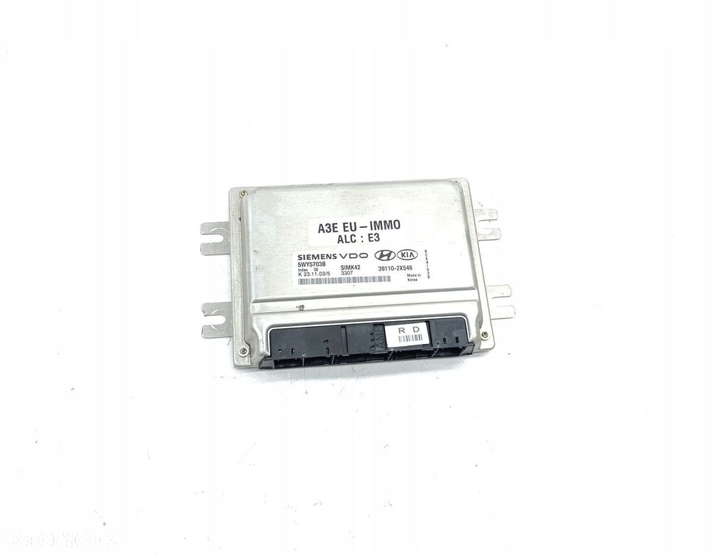 KOMPUTER SILNIKA STEROWNIK KIA RIO 1.3 5WY5703B 391102X546 - 1