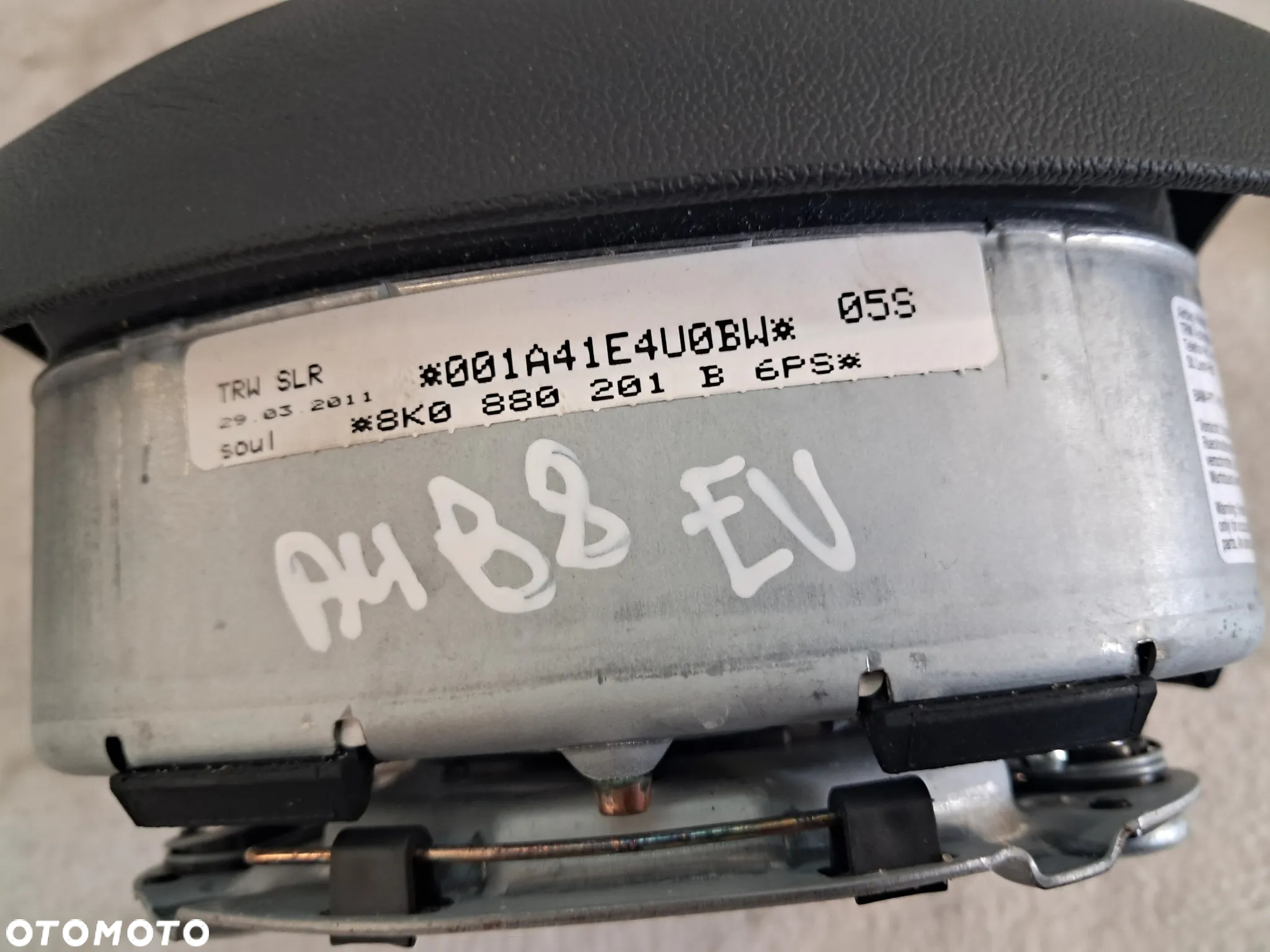 Poduszka w Kierownice Kierowcy Czarna Air-Bag Audi A4 B8 8K0880201B - 4