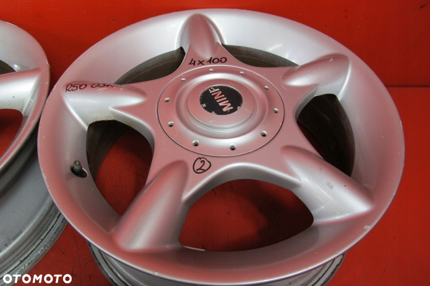 MINI ONE COOPER R50 FELGI ALUMINIOWE 16 6.5J ET48 4x100 1512348 KOMPLET - 5