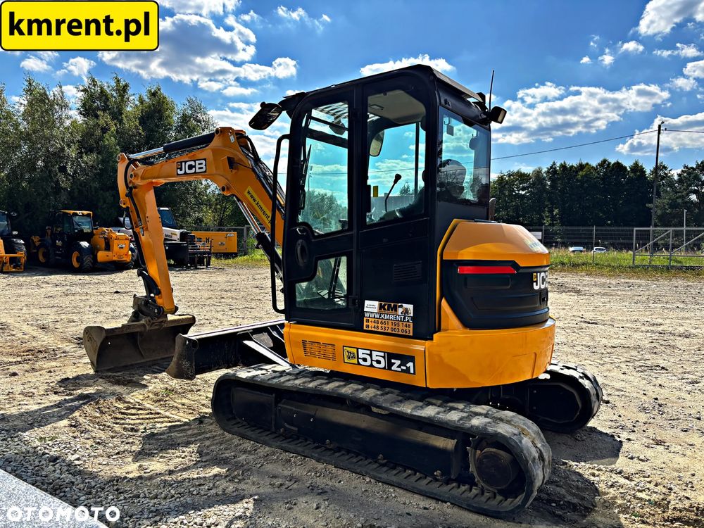 JCB 55Z-1 MINI-KOPARKA 2018R. | JCB 51 8050 8055 CAT 305 VOLVO ECR 48 - 12