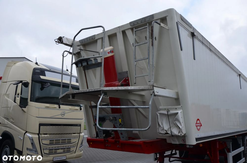 Bodex KIS / WYWROTKA ALU 49 m3 / 10.2023r / KLAPO DRZWI / SAF / OŚ SKRĘTNA / OŚ POD. / 1197 - 9