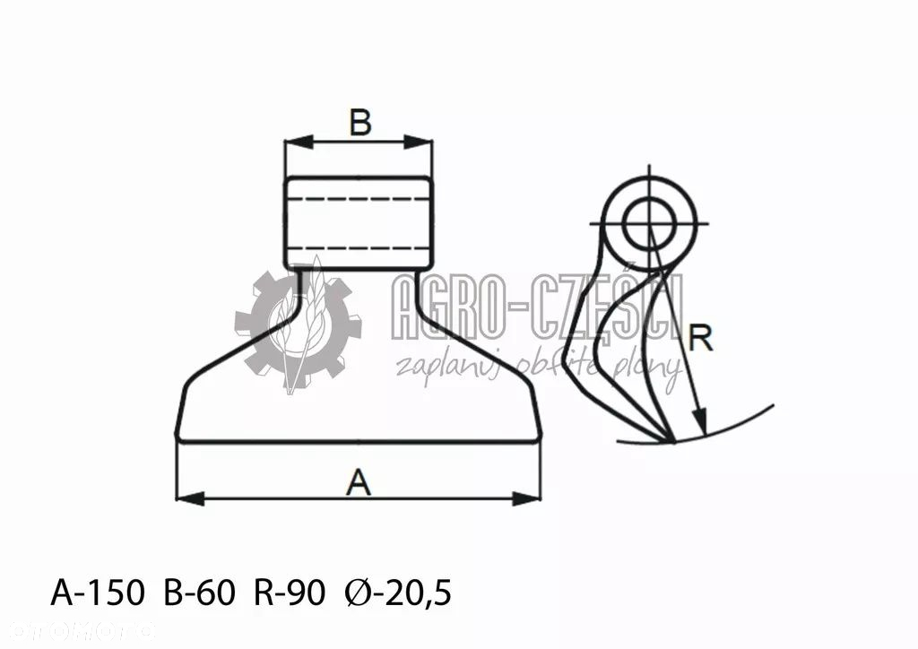 BIJAK MŁOTKOWY M03400410R 63-RM-1-20 IT - 2