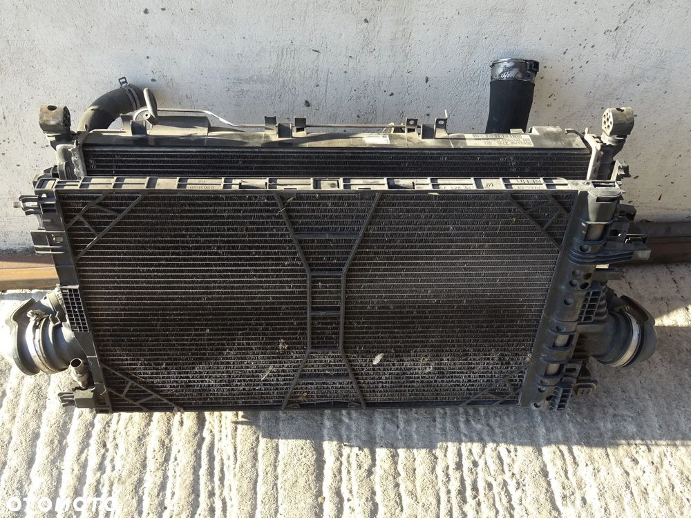 OPEL INSIGNIA A 2,0 CDTI KOMPLET CHŁODNIC WENTYLATORY CHŁODNICA WODY KLIMATYZACJI OLEJU INTERCOOLER - 16