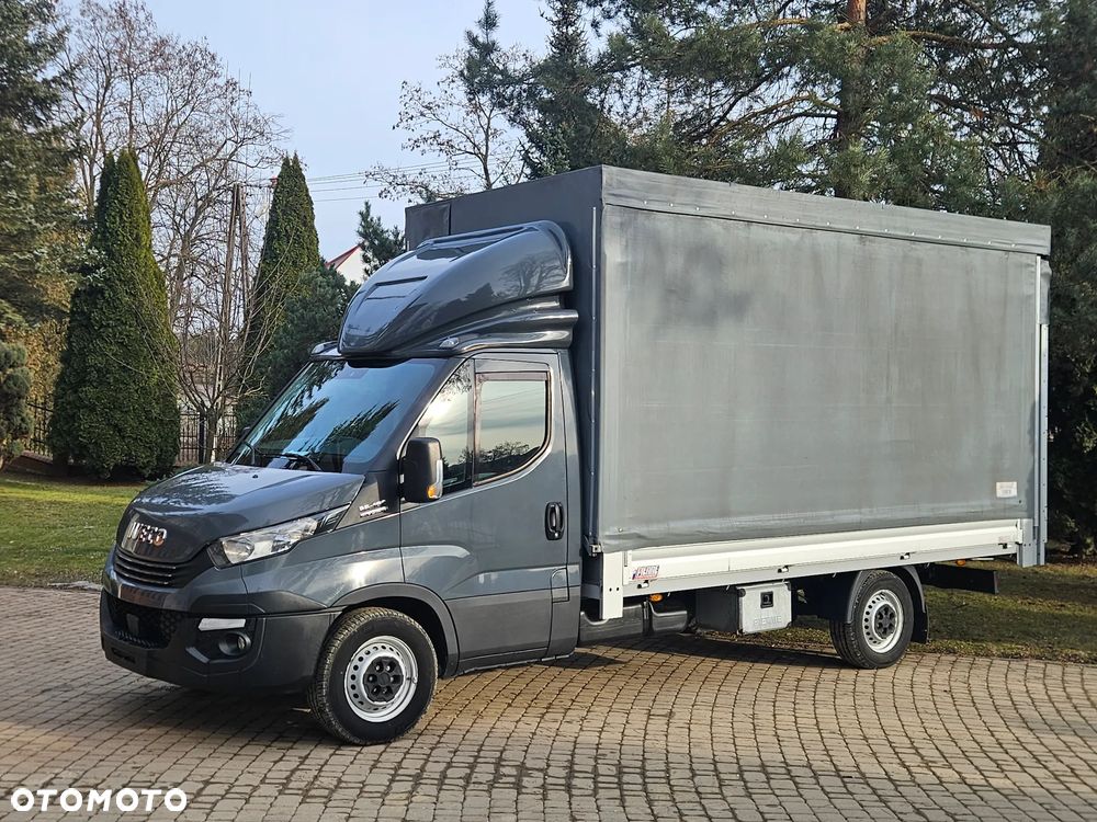 Iveco Daily 35c-18 Skrzynia Plandeka 4.50 M! Hi-Matic  ! Super Stan  ! Klima  ! Z Włoch  ! - 2