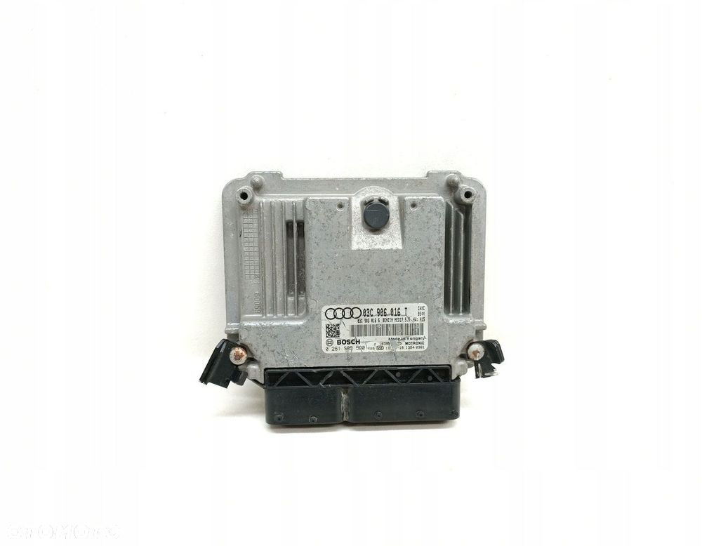 KOMPUTER SILNIKA STEROWNIK VW GOLF VI 1.4 TSI 03C906016T 0261S05590 - 1