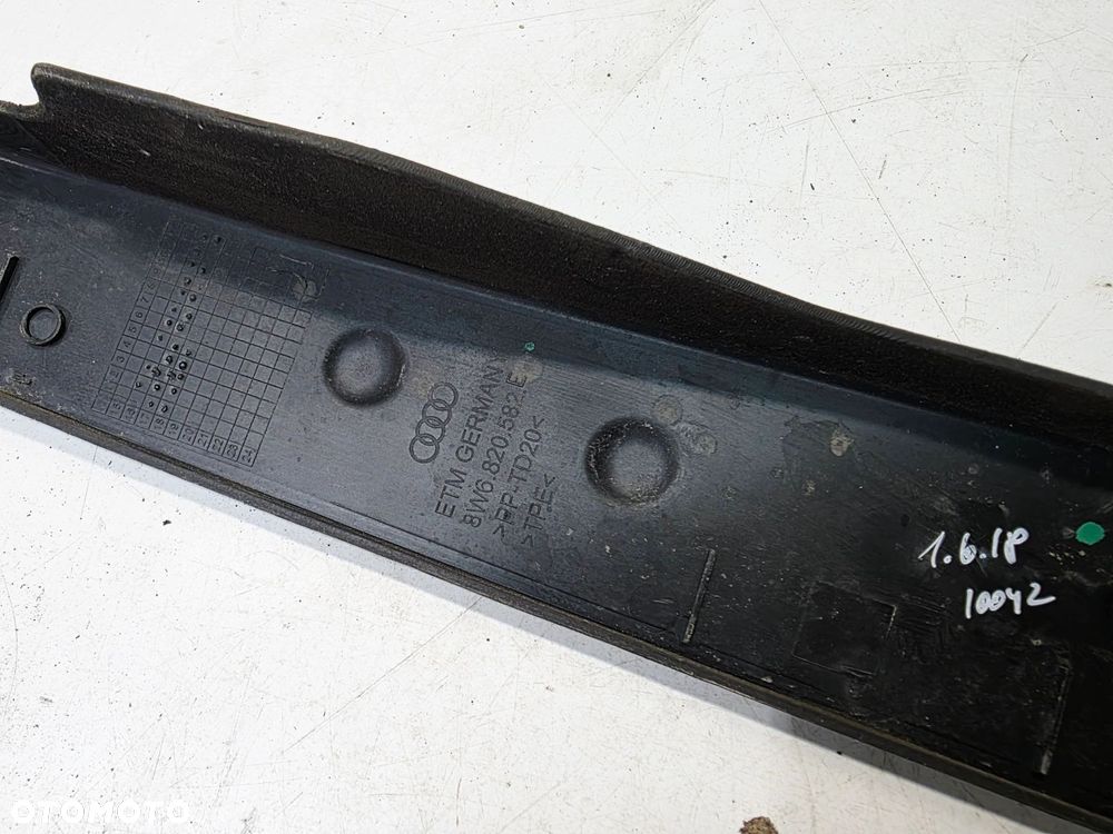 NAKŁADKA BŁOTNIKA PRAWA AUDI A5 8W SPORTBACK 8W6820582E - 5