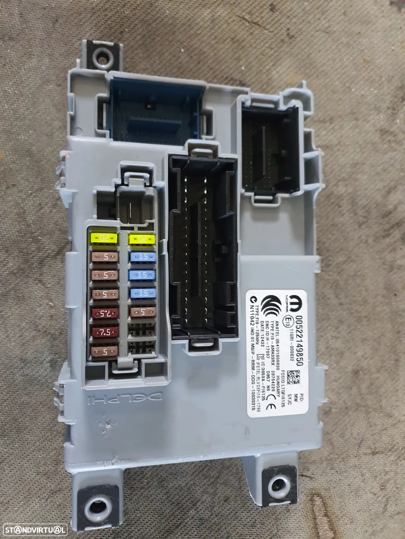 MODULO FIAT 500 1.0 HYBRID / 00522149850 - 2