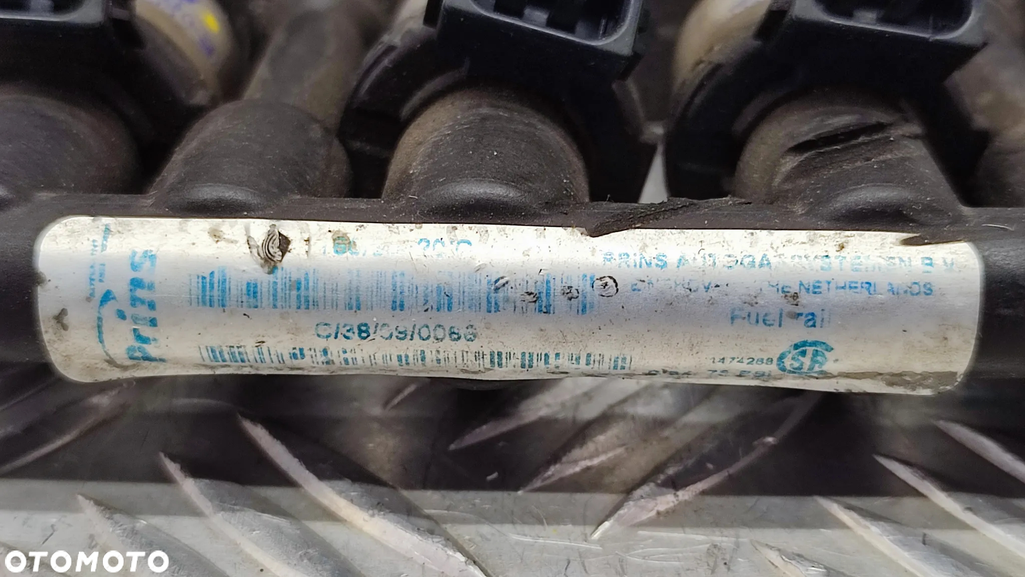 LISTWA WTRYSKOWA WTRYSKIWACZE KEIHIN ZOLTE LPG GAZ PRINS VSI 8 CYL - 14