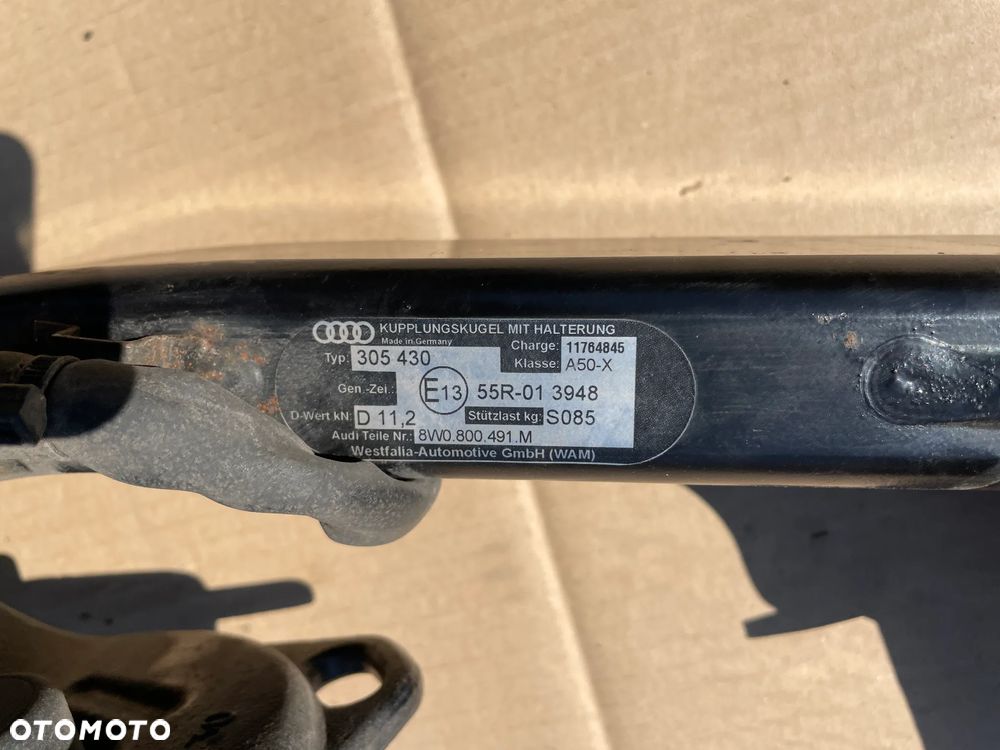 HAK HOLOWNICZY AUDI A4 B9 8W 15-23  8W0800491M - 6