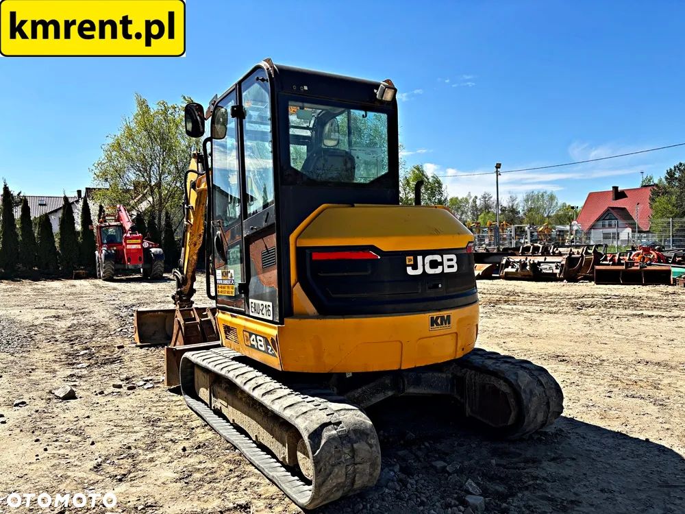 JCB 48Z-1 MINI-KOPARKA 2017R. | JCB 8040, 8050, 51, 55, KUBOTA KV VOLVO ECR 48, KOMATSU PC50, CAT 305 - 17