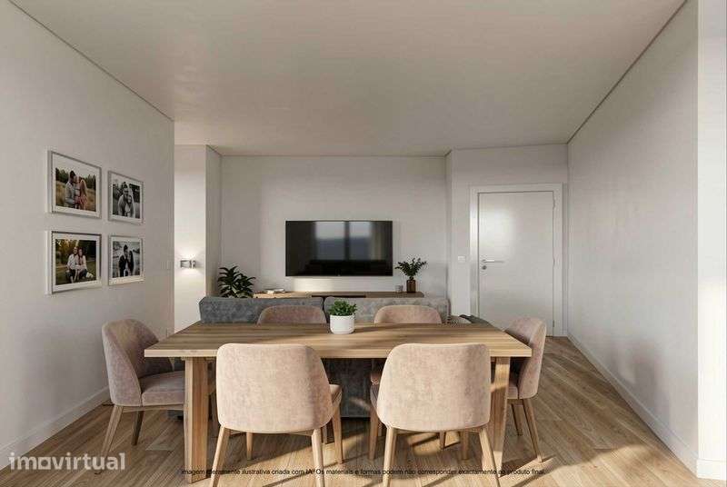 Apartamento T1 em construção com lugar de garagem na Maia - Grande imagem: 2/12