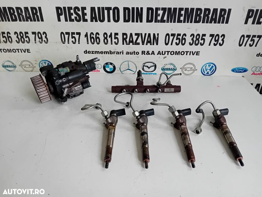 Kit Injectie Injectoare Injector Renault Clio Megane Captur Kangoo 1.5 Dci E5 H8200704191 166008052R - 1