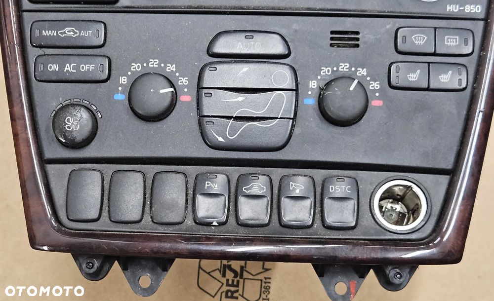 Volvo S60 V70 panel klimatyzacji nawiewu - 1