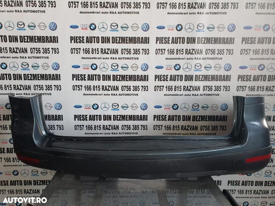 Bara Spate Cu Senzori Parcare VW Touran 7L An 2004/2009 Originala Completa Bara Spate Cu Senzori Pa - 1