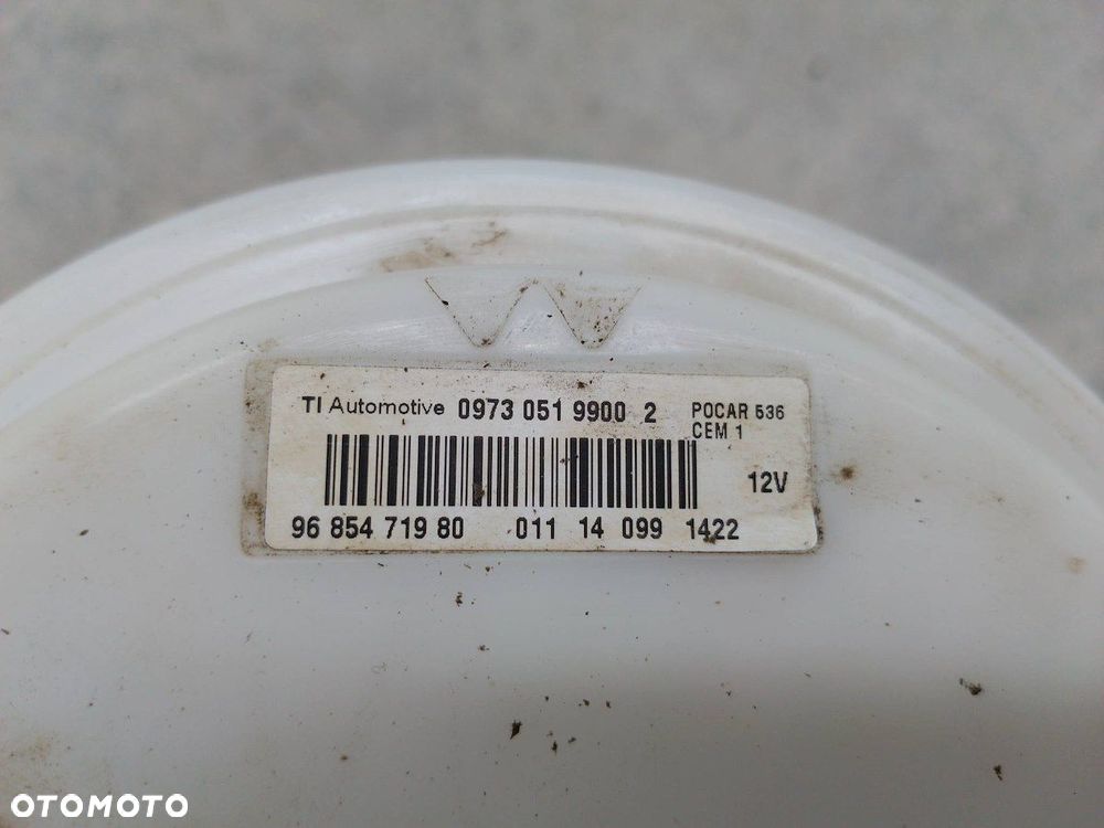 POMPA PALIWA CITROEN C3 II FL 9685471980 09730519900 1.2 VTI - 1