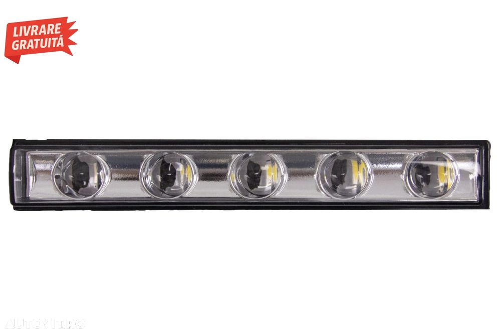 Lumini de zi dedicate LED DRL Crom Mercedes G-class W463 (1989-Up) G65 Design- livrare gratuita - 2