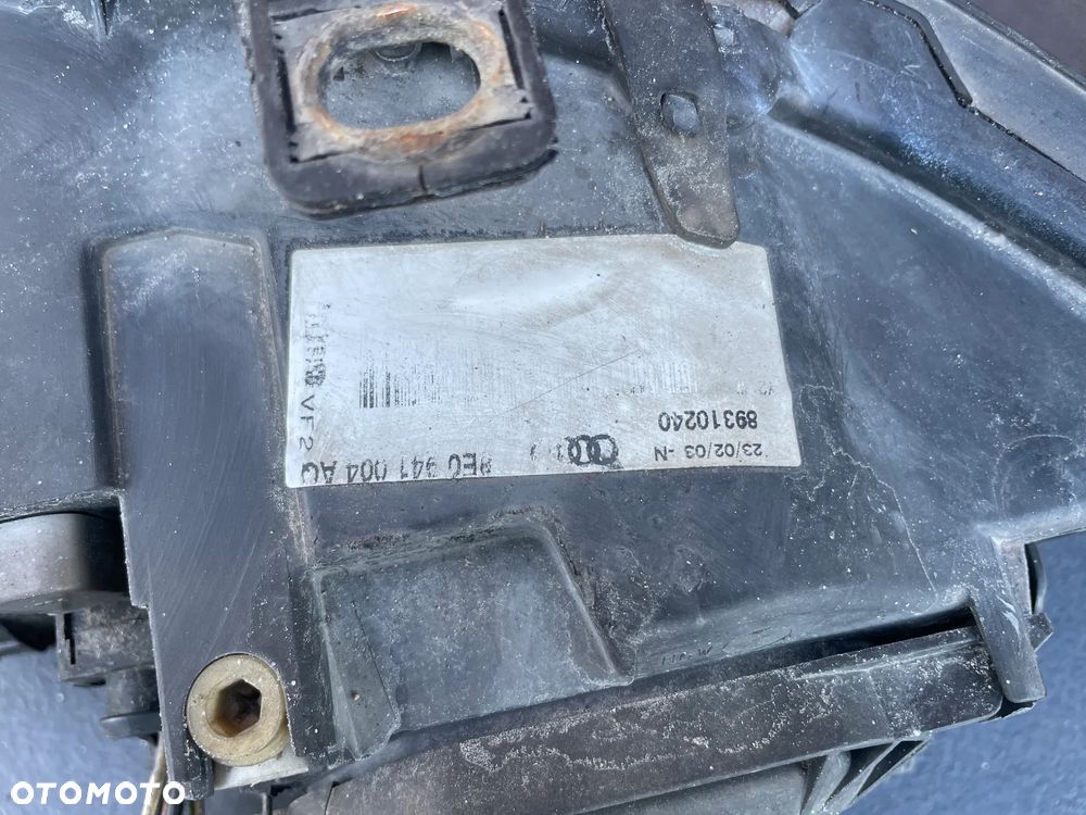 MASKA zderzak przód xenon lampa lewa prawa pas przedni LZ5L LZ3H AUDI A4 B6 - 14