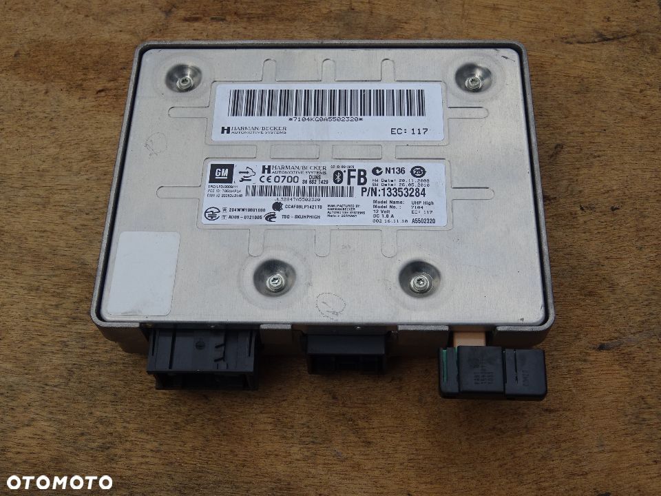 OPEL INSIGNIA ASTRA J MODUŁ STEROWNIK BLUETOOTH pin carpass sps programowanie - 4