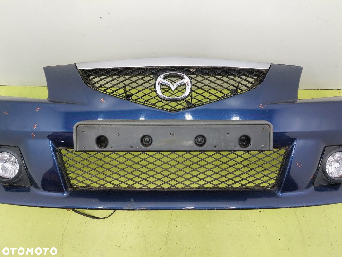 Zderzak przód przedni Mazda Premacy I LIFT 2001-2005 HALOGENY - 3
