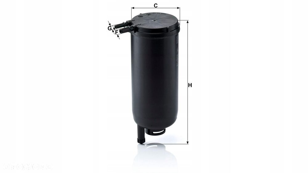 mann-filter filtr paliwa iveco daily - 2