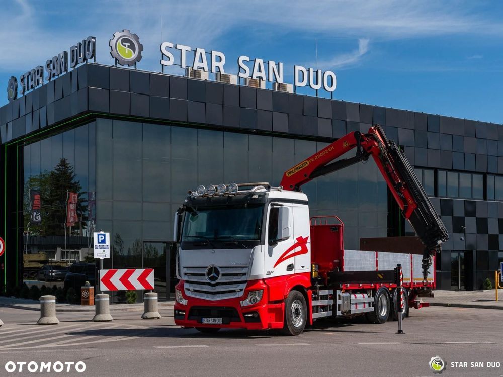 Mercedes-Benz ACTROS 2542 6x2 Palfinger PK 22002 EH HDS Żuraw Rotatot Winda - 14